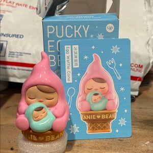 Pucky Egg Beanie Collectible Figure CONFIRMED EGG WAFFLE CONE